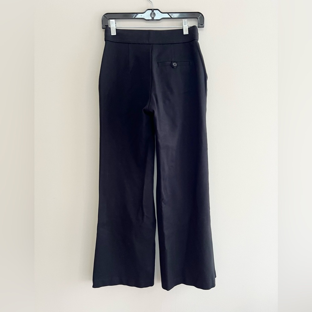 SPANX The Perfect SPANXsmooth™ PerfectFit Ponte Wide Leg Pant, Black, size XS - Picture 3 of 10